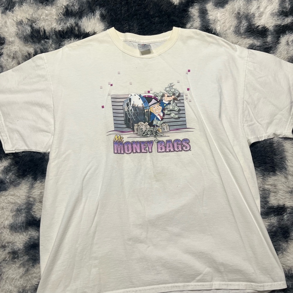 Money Bags Heavyweight Cotton T-Shirt